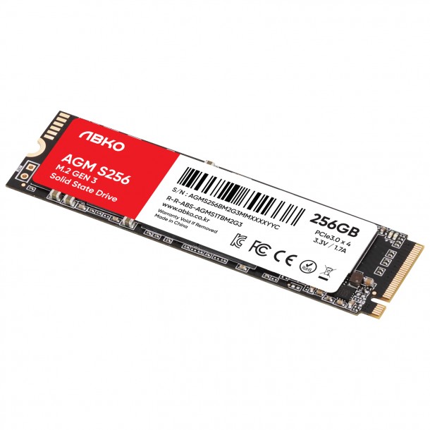 AGM M.2 NVMe (S256, 256GB) | ABKO